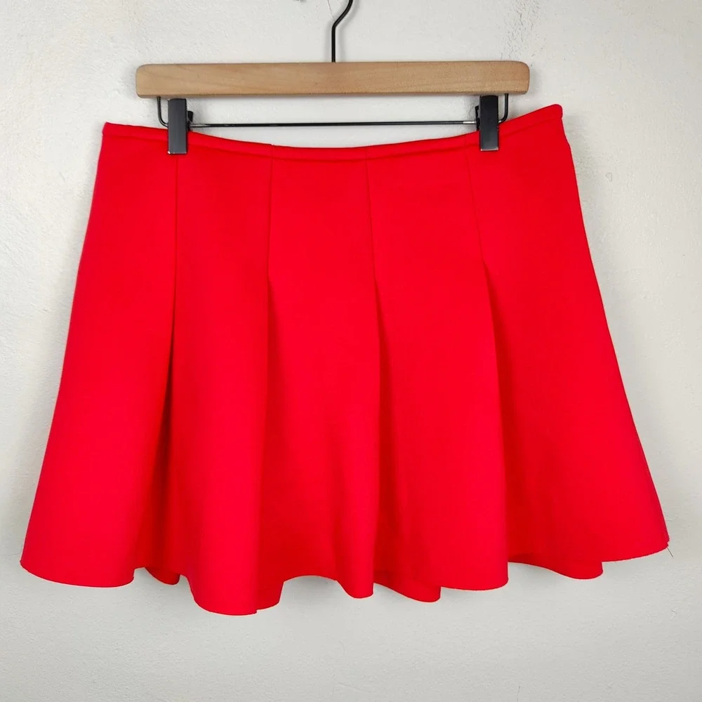 Anthropologie vibrant red